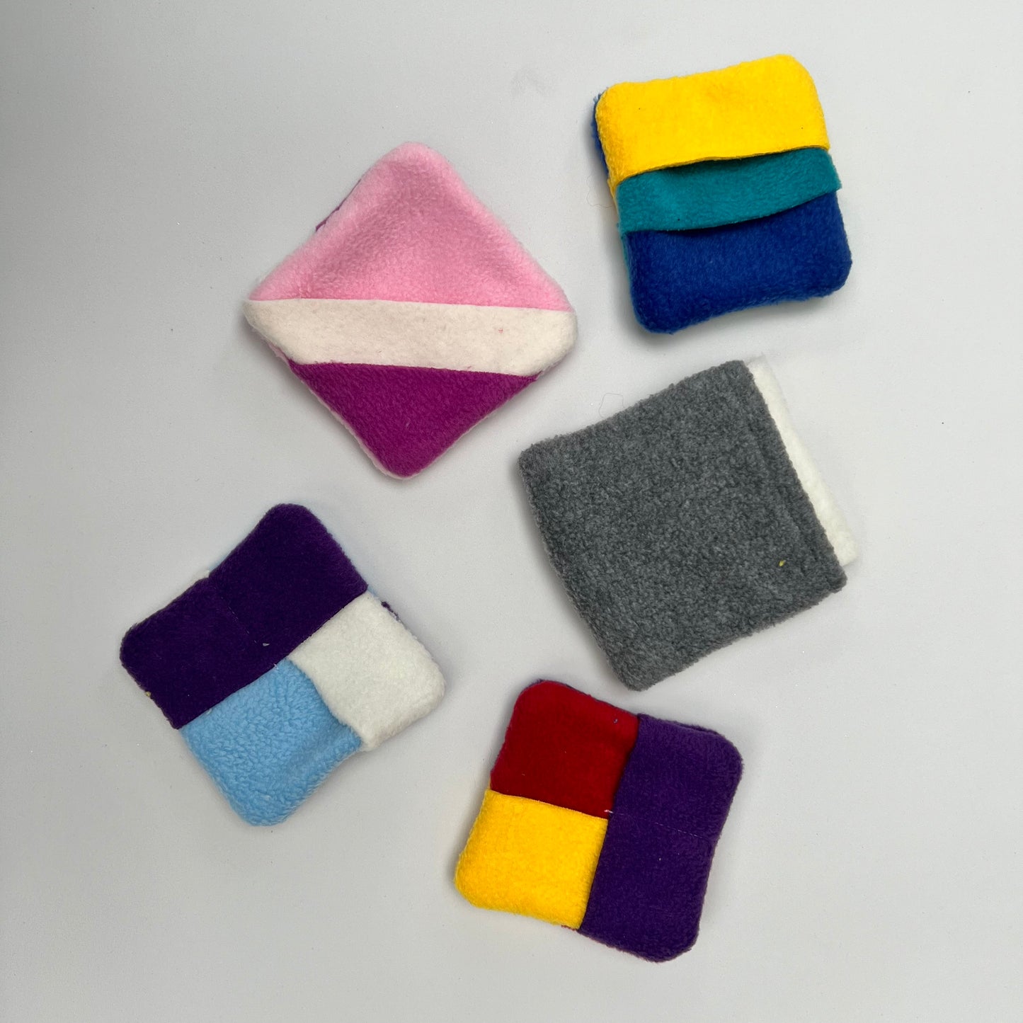 Pre-made Square Flatties (5 per pack)