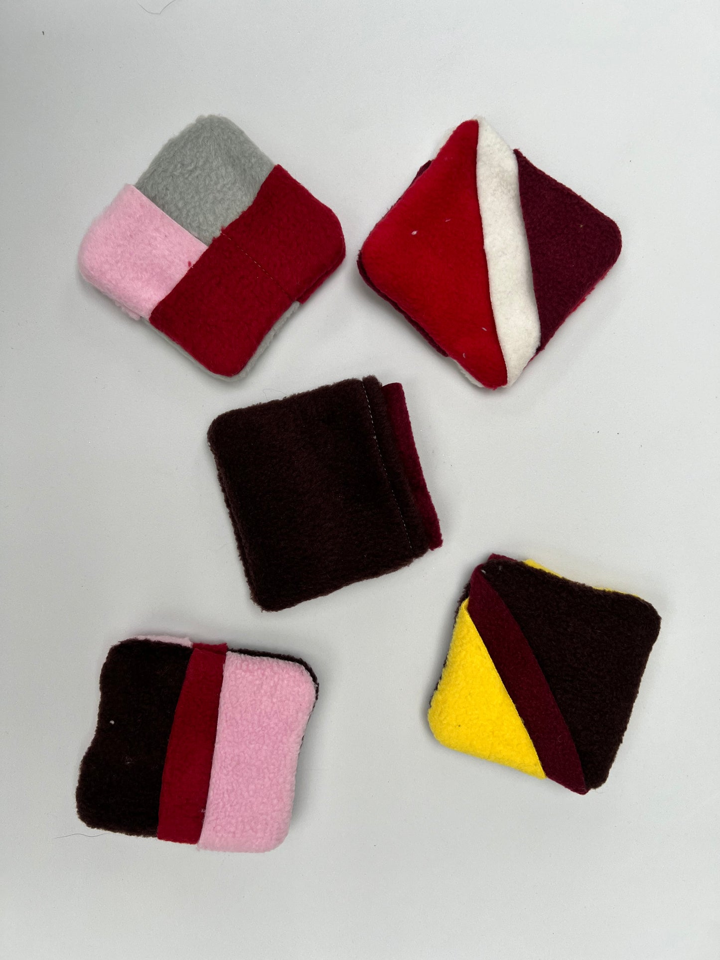 Pre-made Square Flatties (5 per pack)