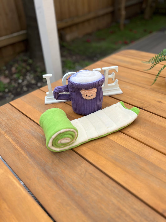 Lavender latte cup