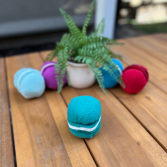 Mini Macaron Jade green